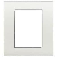 LivingLight - plaque rectangulaire 3 + 3 modules Blanc vue 1