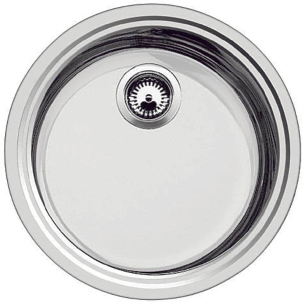 Blanco Rondosol IF évier encastrer 1 bac 448x390mm inox satiné vue 1