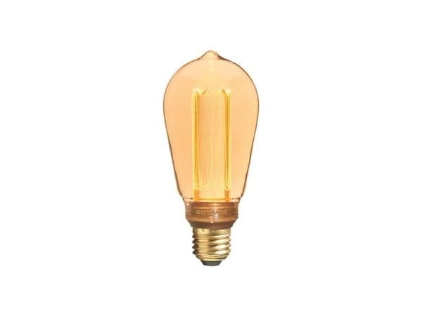 Lampe Toledo mirage St64 125lm 2000K E27 eeve vue 1