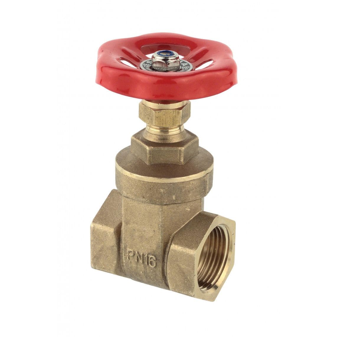 984623255 vannes d'arrêt à volant en laiton, 3/4" F, PN16 vue 1