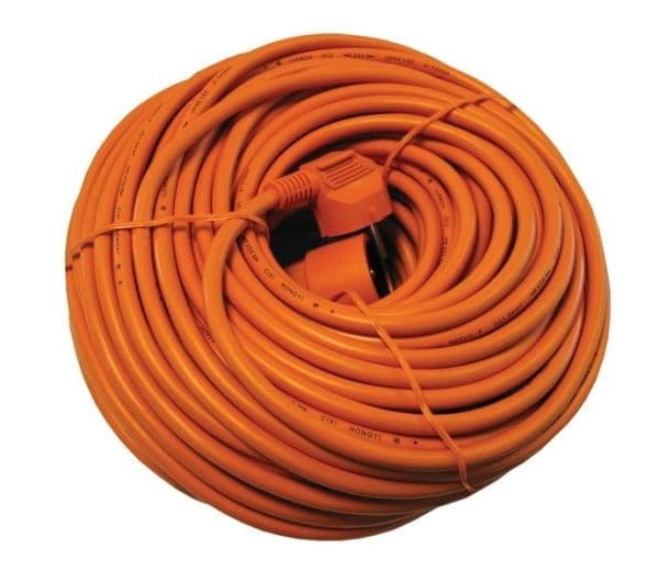 Rallonge 3 x 1.5mm² 25m Orange vue 1