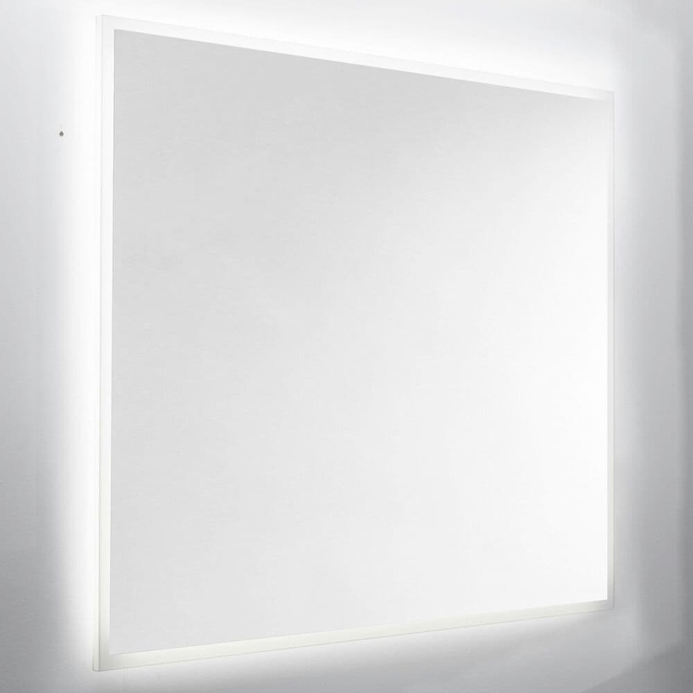 Van Marcke Destra miroir droit avec plexi 140x60cm LED sablé anti-buée vue 1