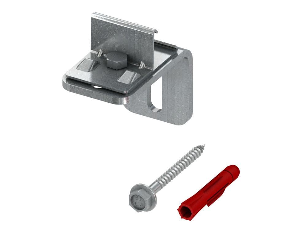 Tece TeceProfil set de fixation simple par 10 pièces vue 1
