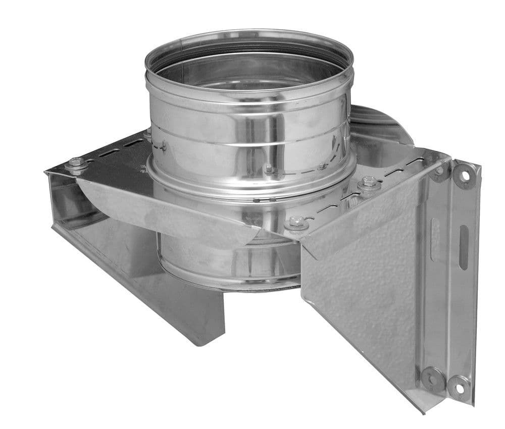 Dinak DW 853 support mural de départ réglable D100 inox 316L réversible R1mm vue 1