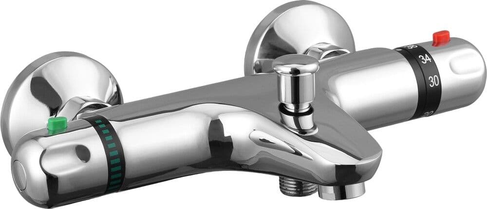 GO Van Marcke Volga mitigeur bain/douche thermostatique chrome vue 1