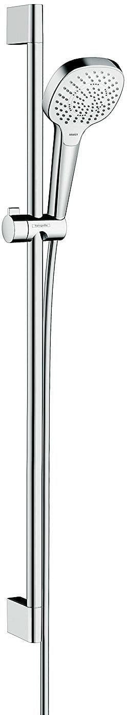 SET DE DOUCHE UNICA'CROMA-CROMA SELECT E MULTI HG ECOSMART CHROME-BLANC vue 1