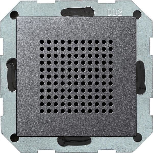 haut-parleurs pour radio encastrée Anthracite System 55 - haut-parleurs pour le raccordement à la vue 1