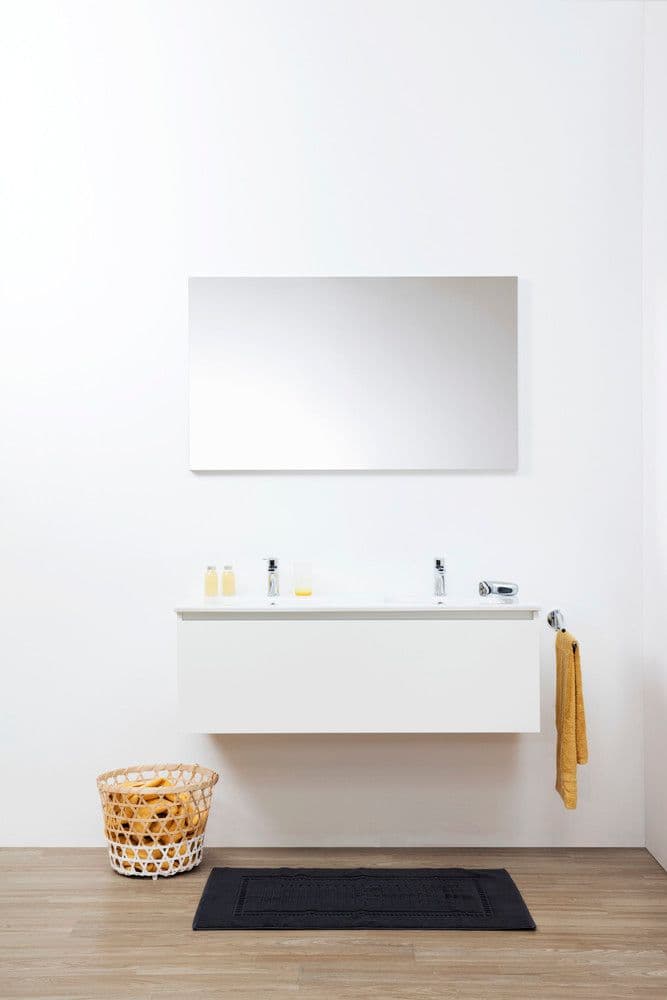 intro ensemble sous-meuble Stella 45 120cm 1 tiroir 2 lavabos blanc vue 1