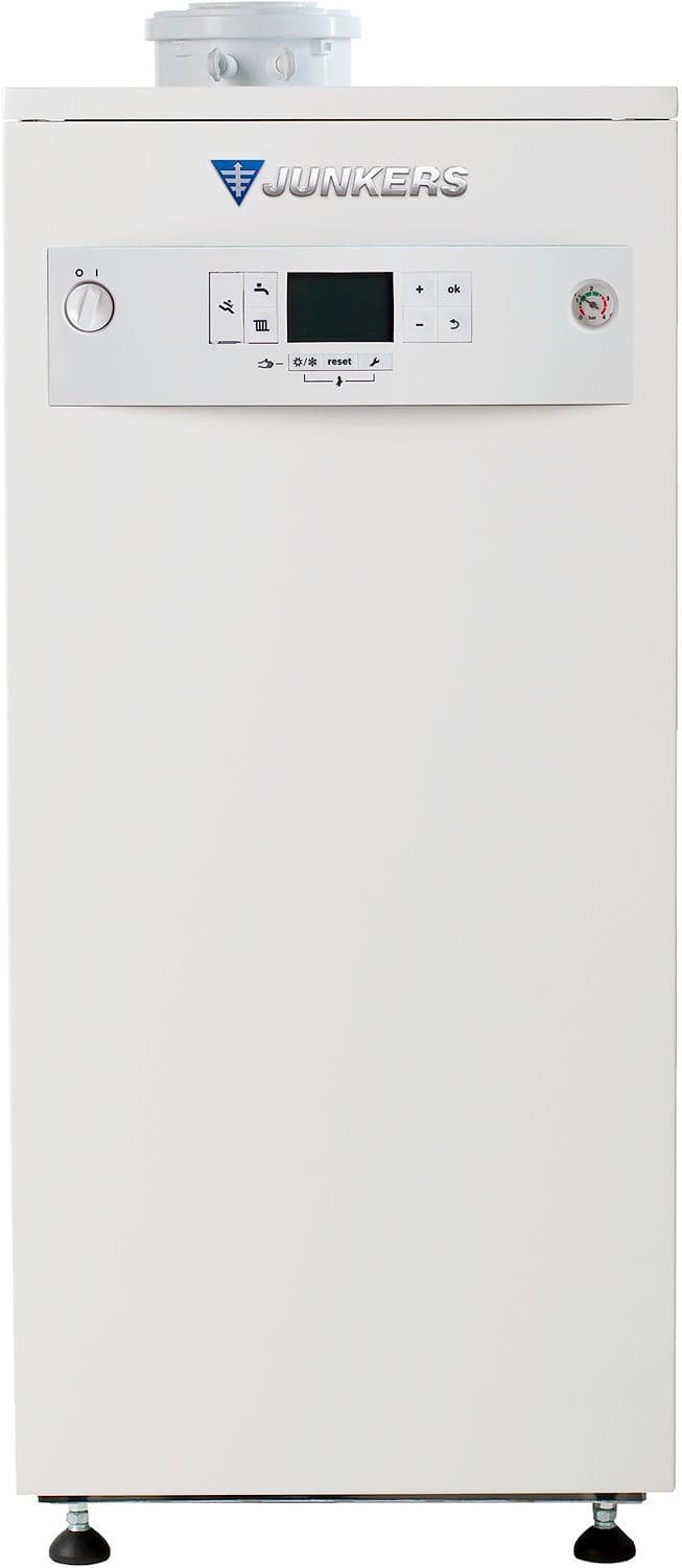 CHAUDIERE GAZ SOL CONDENSATION 3000F JUNKERS 30KW CLASSE ERP A vue 1