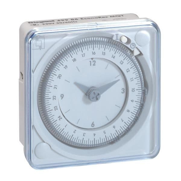 Interrupteur horaire - 24 heures 1 sortie analogique 230V - en saillie vue 1