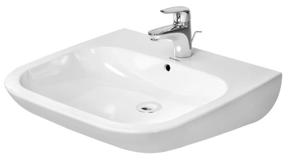Duravit D-Code Vital lavabo 60 cm vue 1