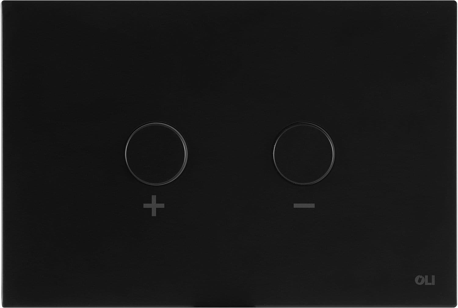 PLAQUE 2-TOUCHES BLINK NOIR + SET DE TRANSFORMATION vue 1