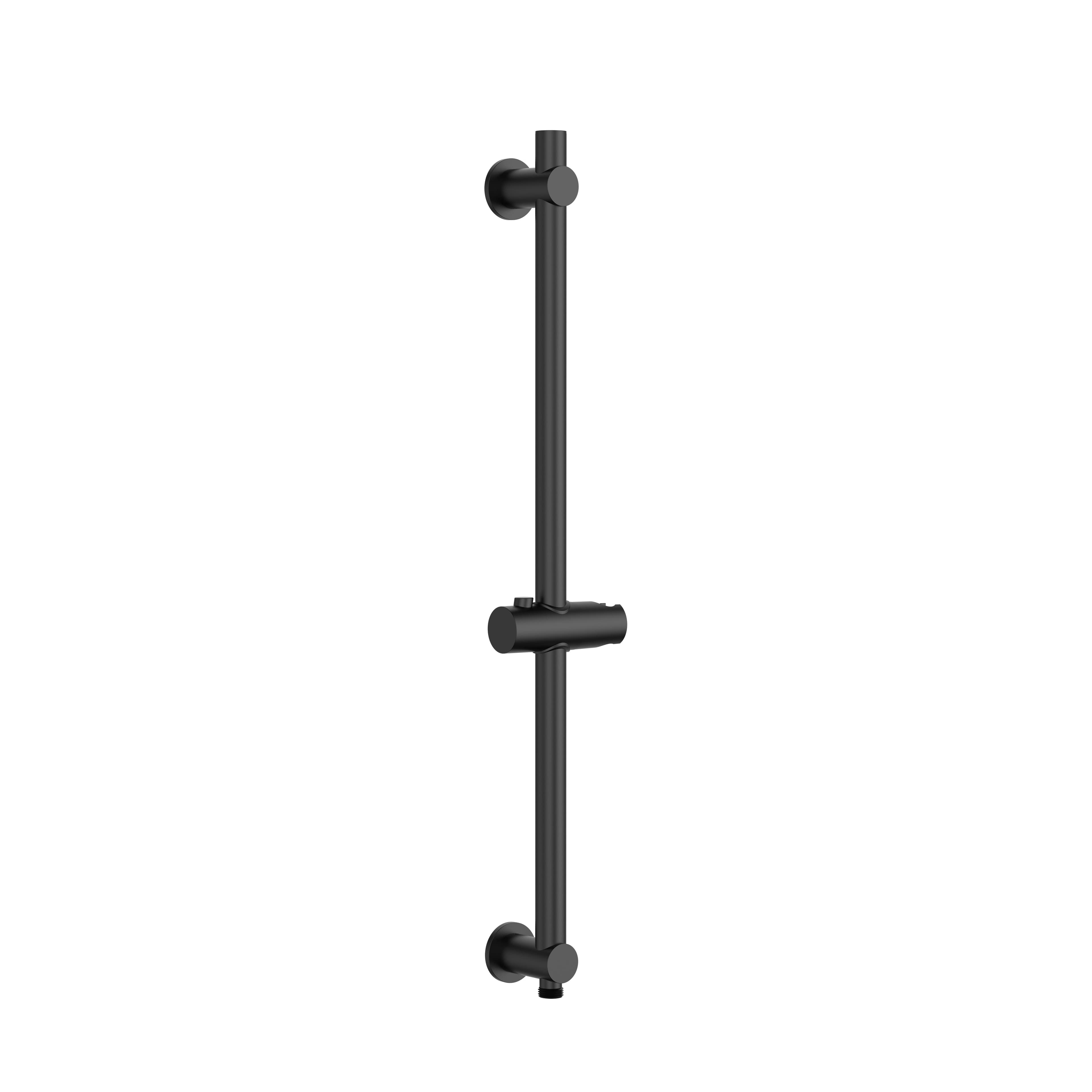 UNIFORMA BARRE DE DOUCHE - AVEC ARIVÉE D'EAU - 69 CM - NOIR MAT (PVD) vue 1
