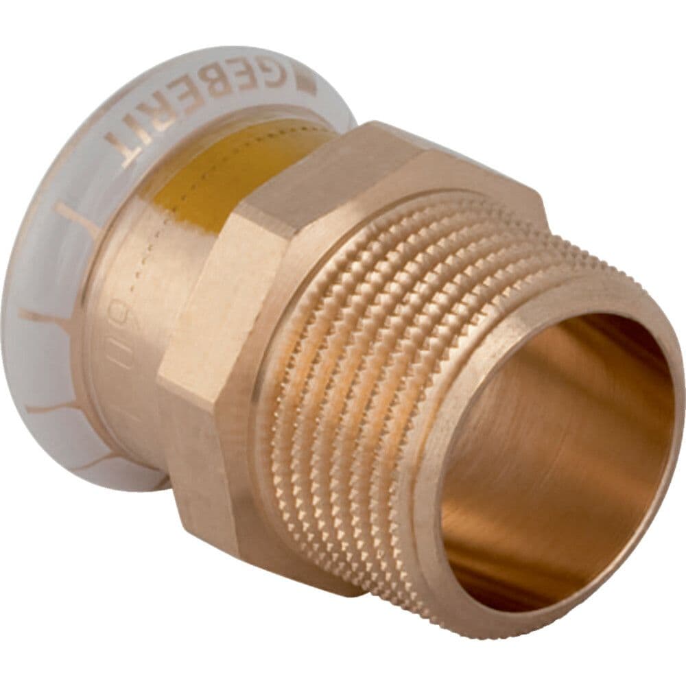 Geberit Mapress raccord sertir cuivre gaz manchon mixte filetage 18-1/2M vue 1