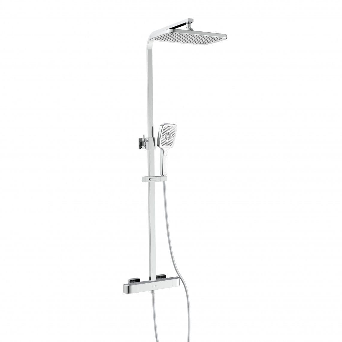 60149 GRAN CANARIA set douche de pluie, chromé, avec Mitigeur thermostatique vue 1