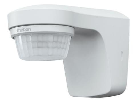 Détecteur de mouvement extérieur Blanc apparent 180° 1 canal 12m IP55 200W Led vue 1
