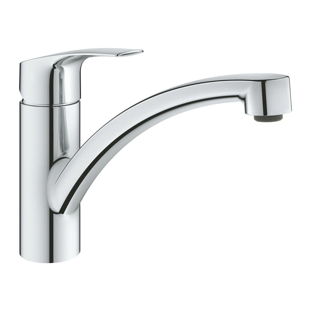 Grohe Eurosmart mitigeur évier monotrou bec bas SilkMove ES bec mobile chromé vue 1