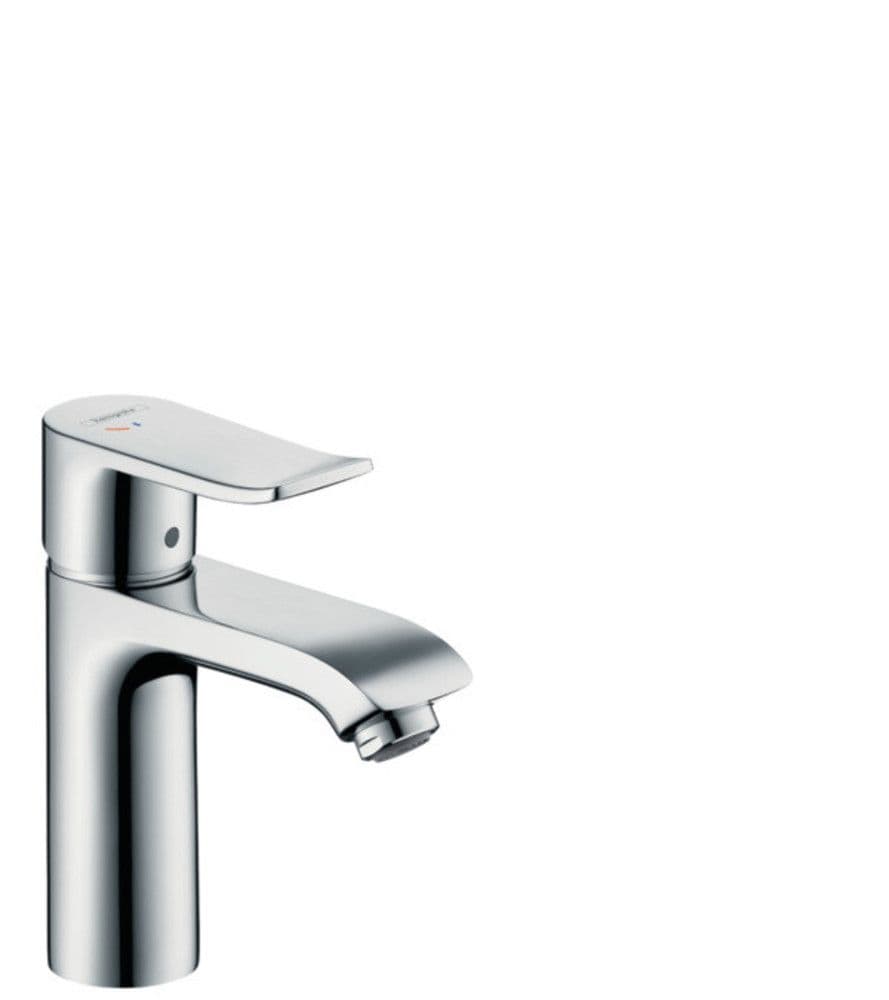 Hansgrohe Metris mélangeur de lavabo levier unique avec vidage chrome vue 1