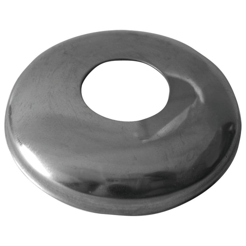 rosace chromé inox 1/2" hauteur 10 mm vue 1