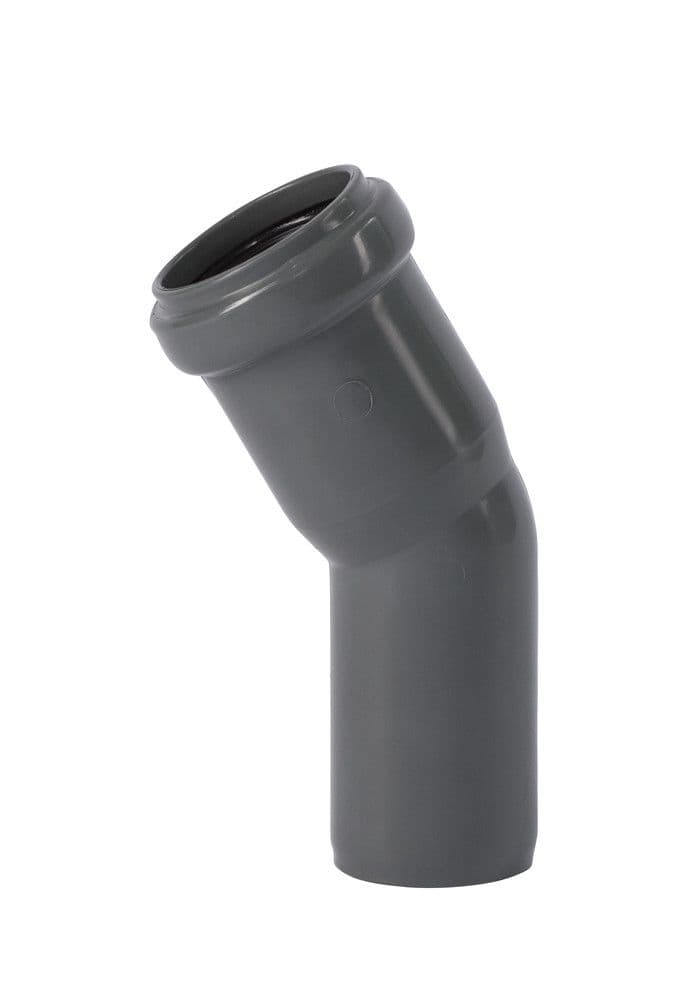 Ostendorf Kunststoffe HT-Safe B coude 30° PP D 32 mm gris vue 1