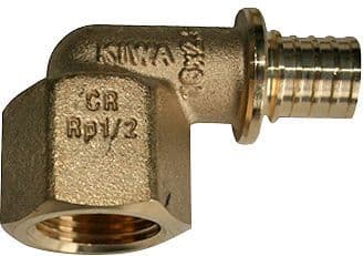COUDE RAUTITAN 3/4"F-20MM REHAU vue 1
