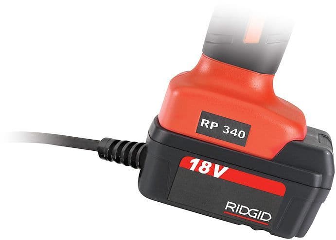 ADAPTATEUR 220V/ACCU RIDGID PINCE SERT. vue 1
