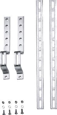 PROFILE DE VENT/NEIGE VERTICALE FKA16-2 POUR PANNEAU VERTICALE FK2S JUNKERS ARDOISES vue 1