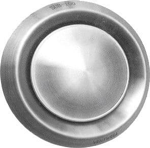 BOUCHE D'EXTRACTION SUB INOX 100MM vue 1