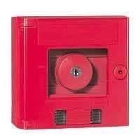 Coffret coup de poing encastré - 2 Leds - IP30 vue 1