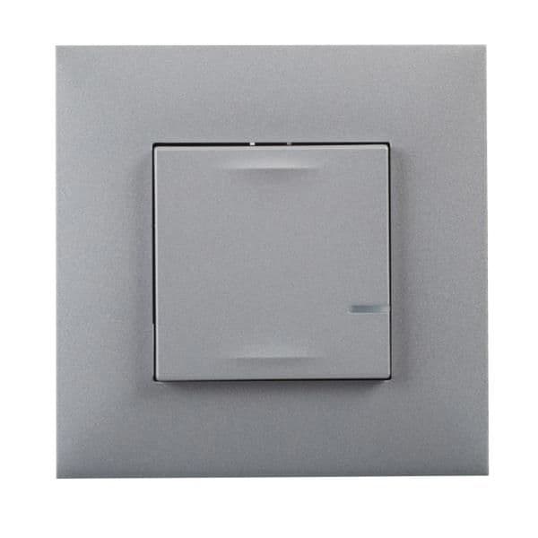 Valena NWN - commande RF d'éclairage 1 x on / off Alu vue 1