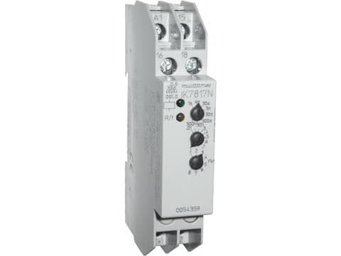 Temporisateur multifonction 12 - 240Vac / Dc 0,05S - 300h 1CO 3A vue 1