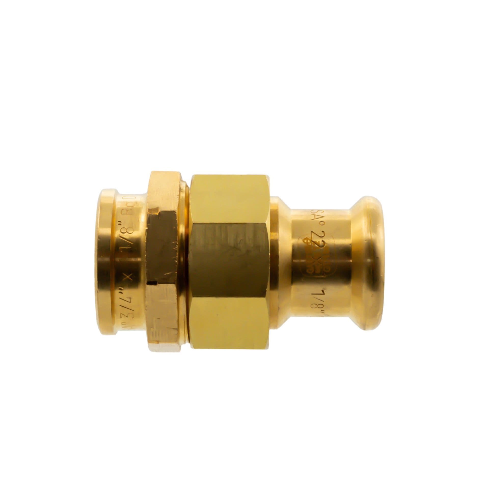 GAZ RACCORD 3P G340 3/4FX22 11340 (RÉF SANHA 11340G 3/4X22) vue 1