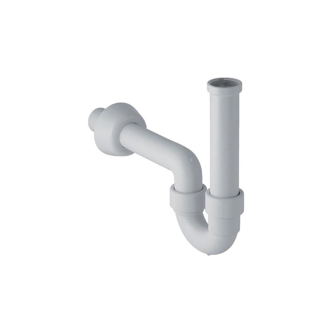 GE151.100.11.1 GEBERIT siphon tubulaire 1 1/4" x 40 mm, blanc vue 1