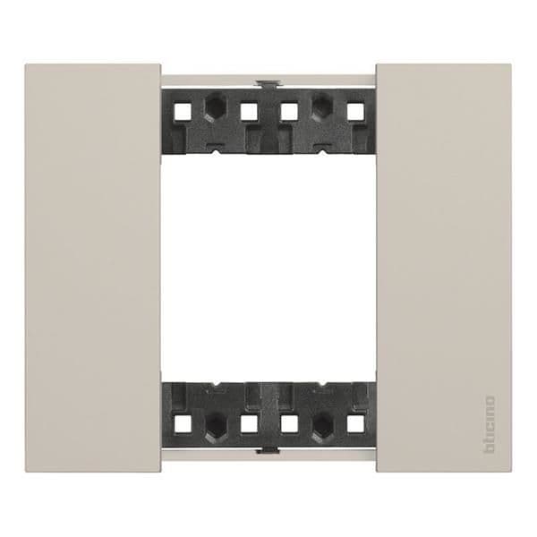 LNow plaque 2 modules Sable pour support référence K4702 vue 1