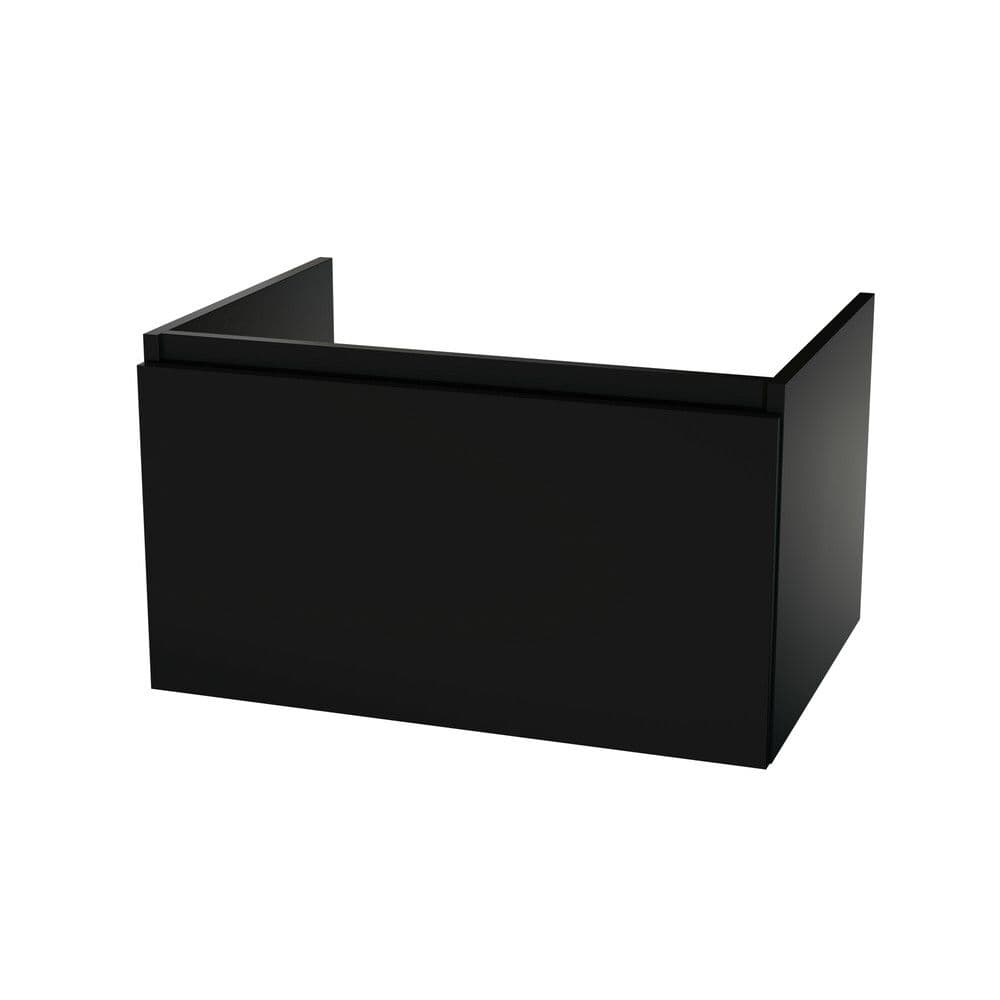 Van Marcke Ventus Uno sous-meuble B700xH400xD495mm 1tiroir black vue 1
