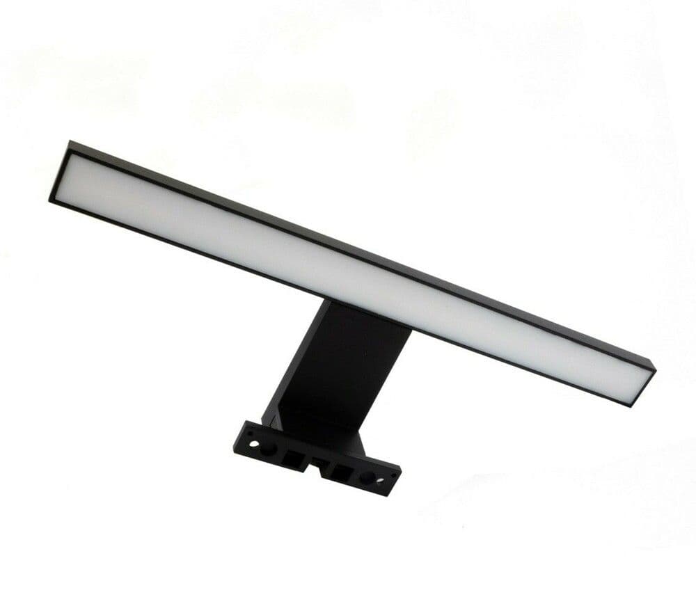 intro Basic éclairage LED 300mm IP44 220V 5W 350lm 4200K noir vue 1