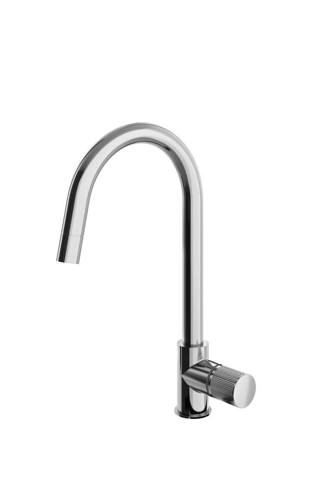 Van Marcke Ondine mitigeur cuisine monocommande avec douchette extractible chrome vue 1