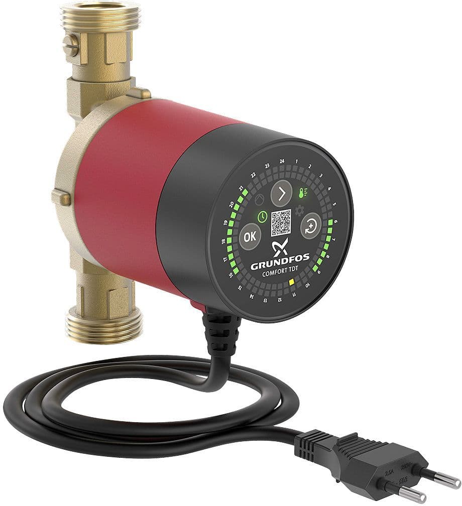 CIRCULATEUR SANITAIRE COMFORT 15-14 BX TDT L140 4/4" M GRUNDFOS vue 1