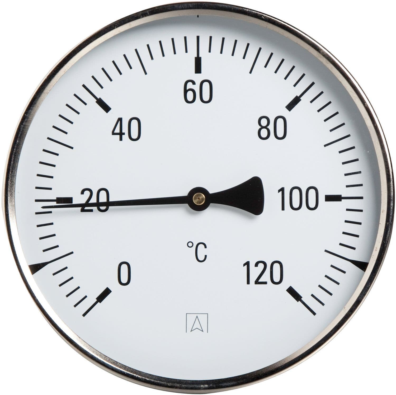 THERMOMETRE BIMETALLIQUE D80 45MM 1/2" vue 1