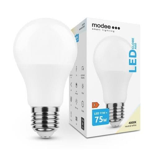 Lampe Led A60 - 11W - E27 - 4000K - 270° - 1055lm vue 1