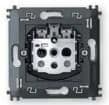 LivingLight - prise monobloc 2 pôles + T 16A 250V 2 modules bornes automatiques sans enjoliveur vue 1