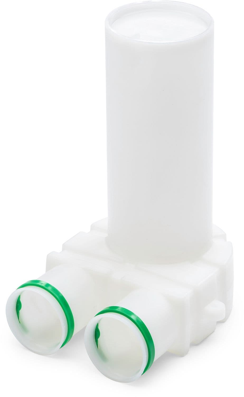 CONNECTION DE BOUCHE 90° POUR GAINE D'AIR POUR BETON VASCO 2X90MM vue 1