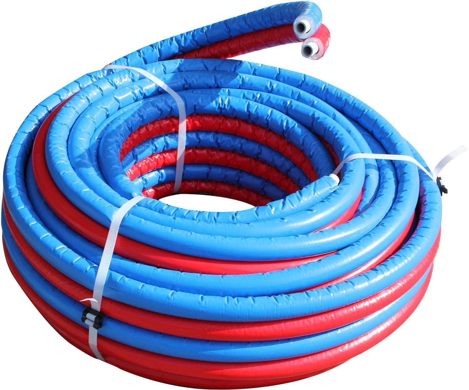 TUBE COMBI ISOLE 6MM 16X2 (ALU 0,2) ROULEAU 50M ALUPEX vue 1