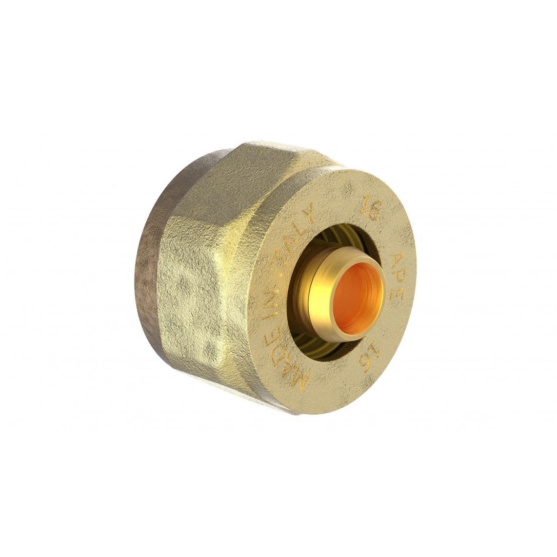 988917155 LT raccord à visser, vierge, 16 mm x 1/2" F, raccord à serrer pour tube multicouche vue 1