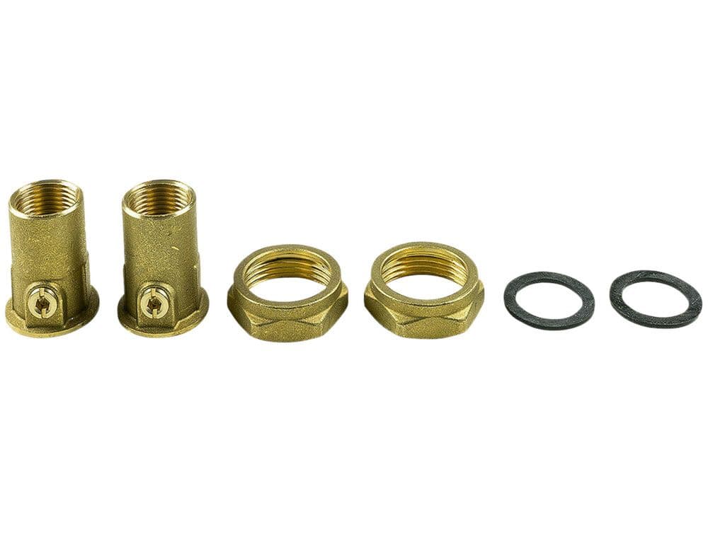 Grundfos pièce raccordement clapet à boule laiton/bronze 5/4"F 3/4"F vue 1