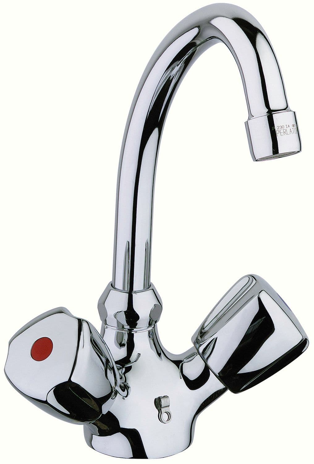 MELANGEUR DE LAVABO STANDARD KLUDI CHAINE BEC MOBILE CHROME vue 1