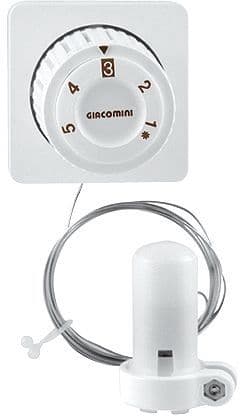TÊTE THERMOSTATIQUE+SONDE A DISTANCE+COMMANDE GIACOMINI LIQUIDE 5M vue 1