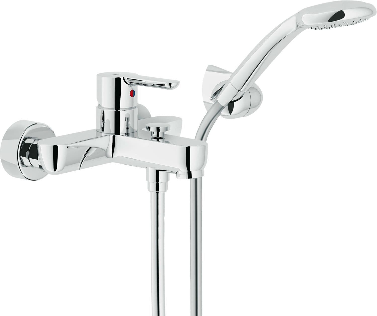 MITIGEUR BAIN ABC NOBILI COMPLET CHROME vue 1