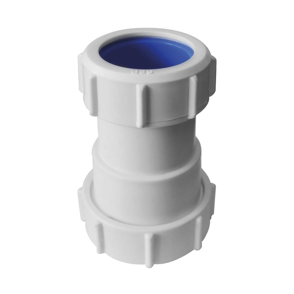 Mc Alpine pièce de transition de plomb à PVC 6/4"xD40mm PP blanc vue 1