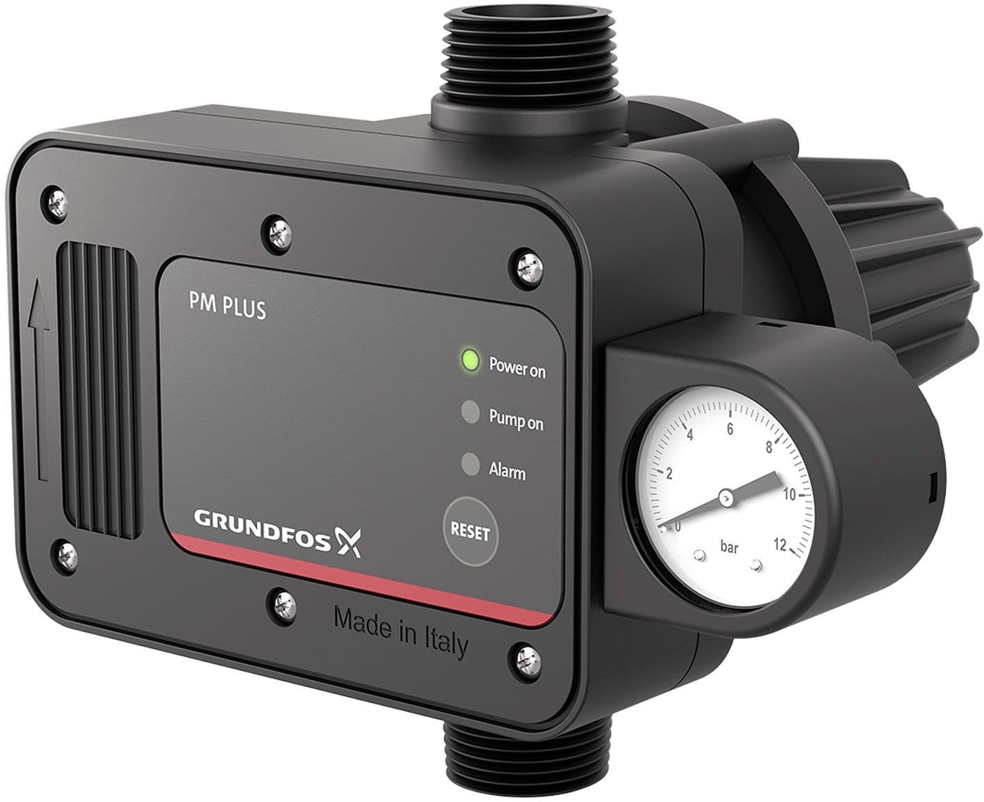 PRESSOSTAT ELECTRIQUE PM PLUS 1X115 GRUNDFOS +CÂBLE+FICHE vue 1